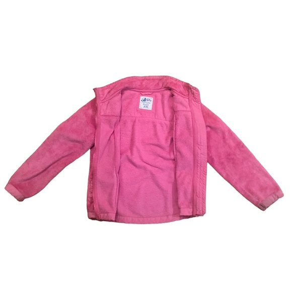 Pink fleece jacket, medium 7/8 - Picture 2 of 7